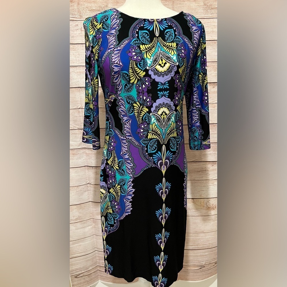 Scarlett Blue purple Casual Dress petite small